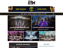 Tablet Screenshot of edmchicago.com